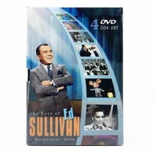 The Best of Ed Sullivan Show Special Collectors Edition 4 DVD Box Set Open Box